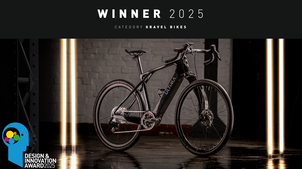 Le Gravel électrique Ultima Yin Sport remporte le Design- & Innovation award